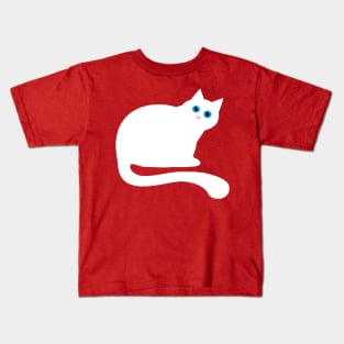 LIGHT SEEING CAT Kids T-Shirt